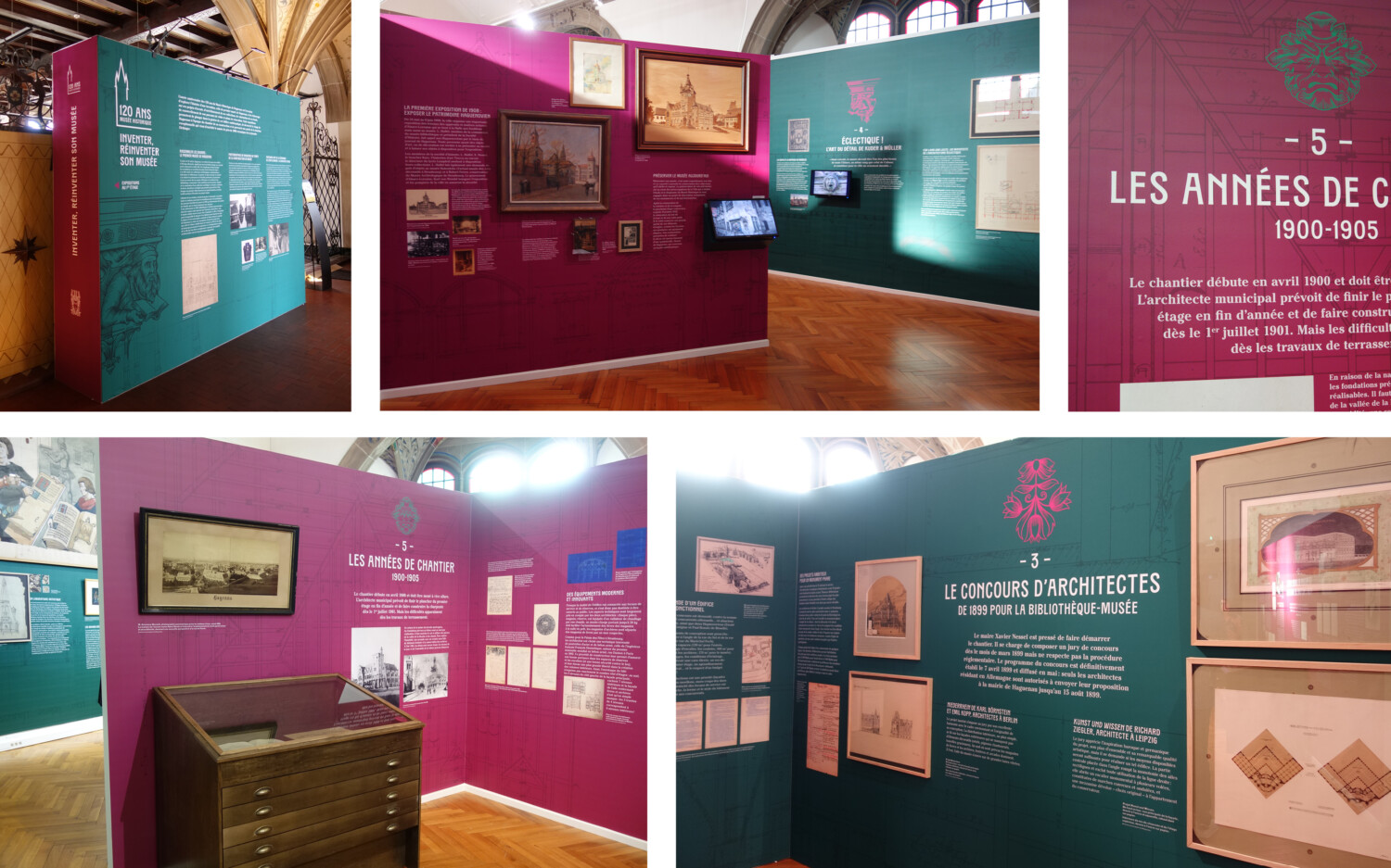 120 ans du Musée historique de Haguenau | « Rassembler les savoirs : le premier musée de Haguenau », exposition sur l’histoire de la création du musée à l’aube du vingtième siècle. En collaboration avec l’agence Cup of Zi.